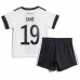Německo Leroy Sane #19 Dětské Oblečení Domácí Dres MS 2022 Krátkým Rukávem (+ trenýrky)